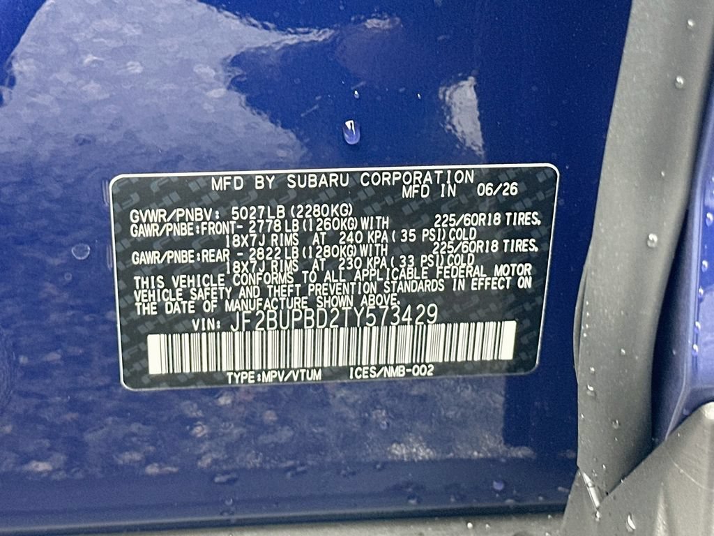 New 2026 Subaru Outback Premium AWD/4WD image 27