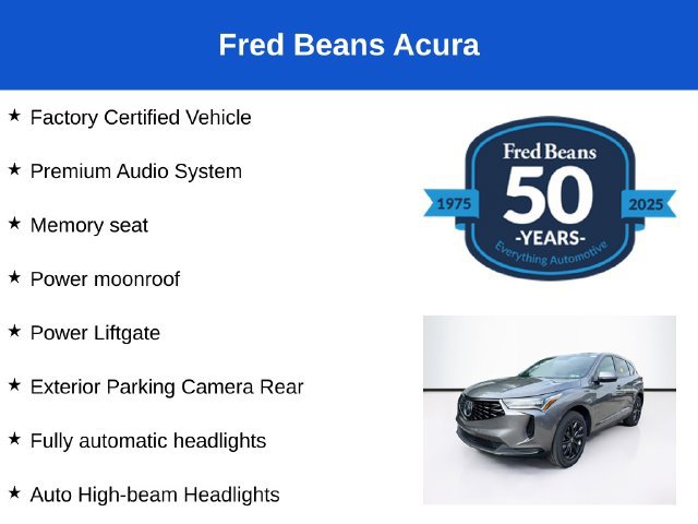 Used 2025 Acura RDX SH-AWD image 3