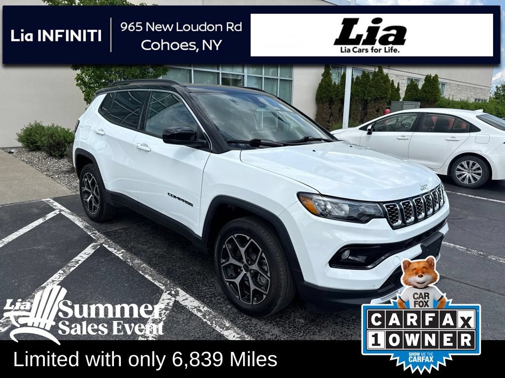 Used 2025 Jeep Compass Limited w/ Sun & Sound Group AWD/4WD image 1