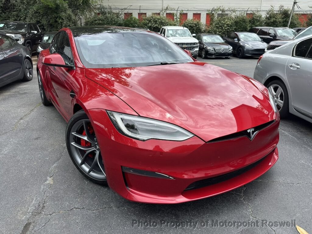Used 2021 Tesla Model S Plaid AWD/4WD image 4