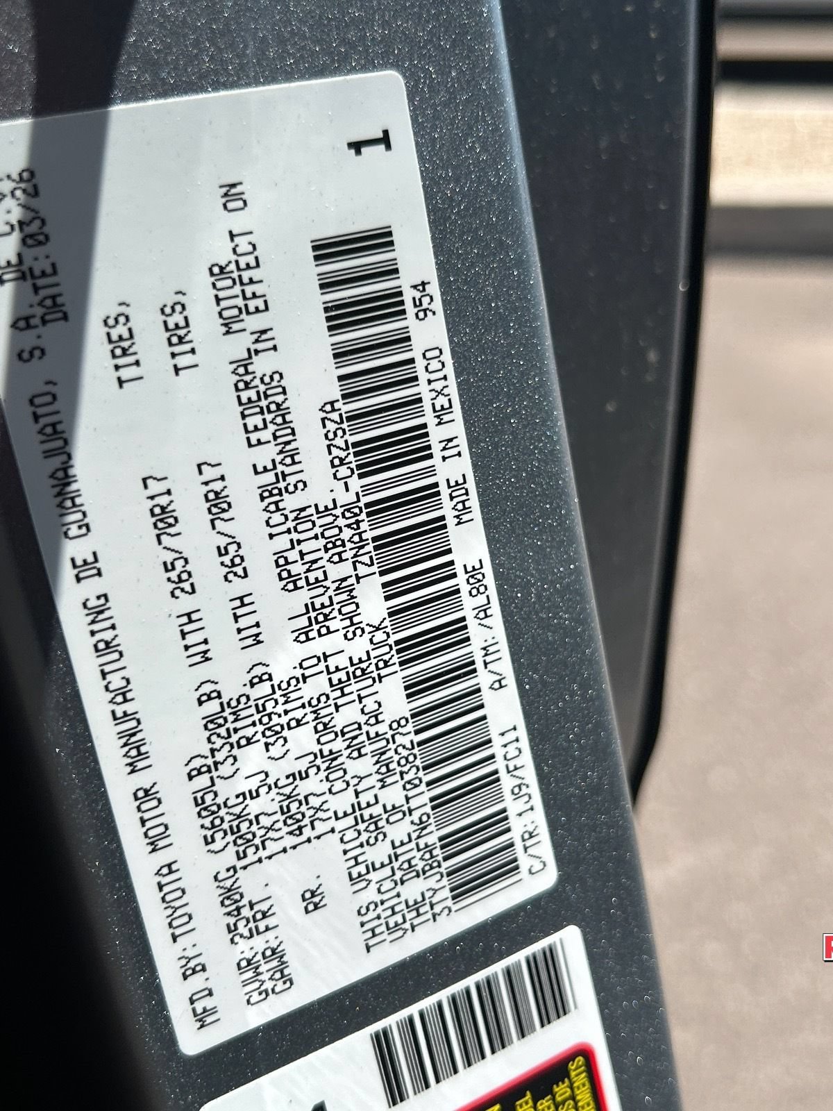 New 2026 Toyota Tacoma SR5 RWD image 28