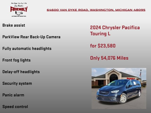 Used 2024 Chrysler Pacifica Touring-L FWD image 25