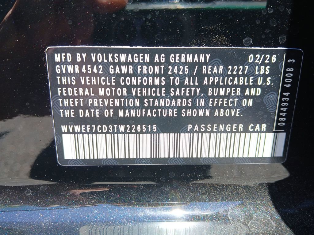 New 2026 Volkswagen Golf w/ Euro Style Package AWD/4WD image 29