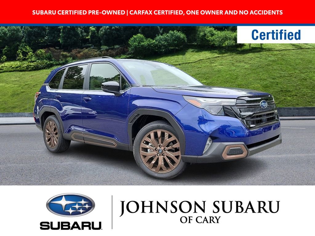 Certified 2025 Subaru Forester Sport w/ Popular Package #1