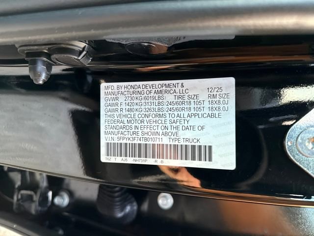 New 2026 Honda Ridgeline TrailSport+ image 17