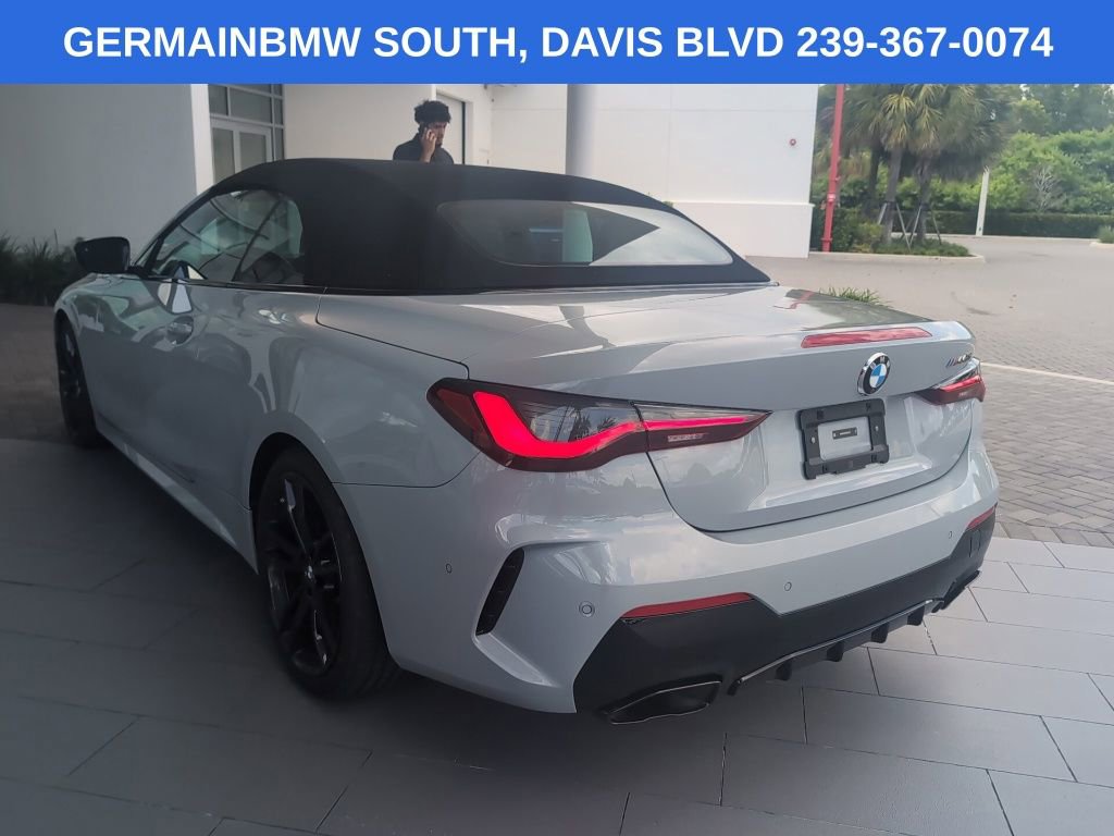 Certified 2024 BMW M440i Convertible w/ Premium Package RWD image 3