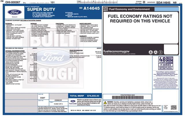 New 2025 Ford F550 4x4 Regular Cab Super Duty image 20