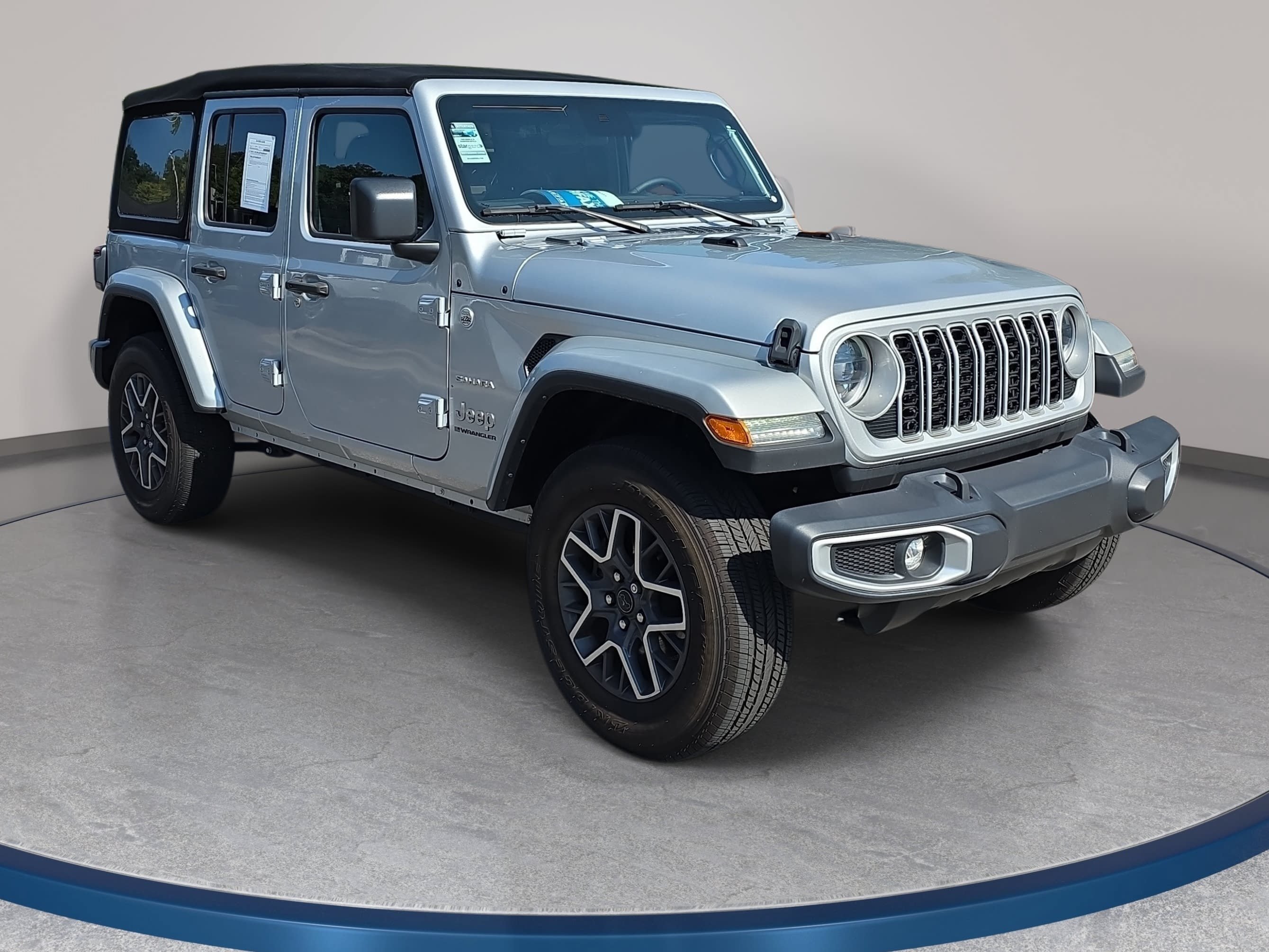 Used 2024 Jeep Wrangler Unlimited Sahara w/ Safety Group AWD/4WD image 3