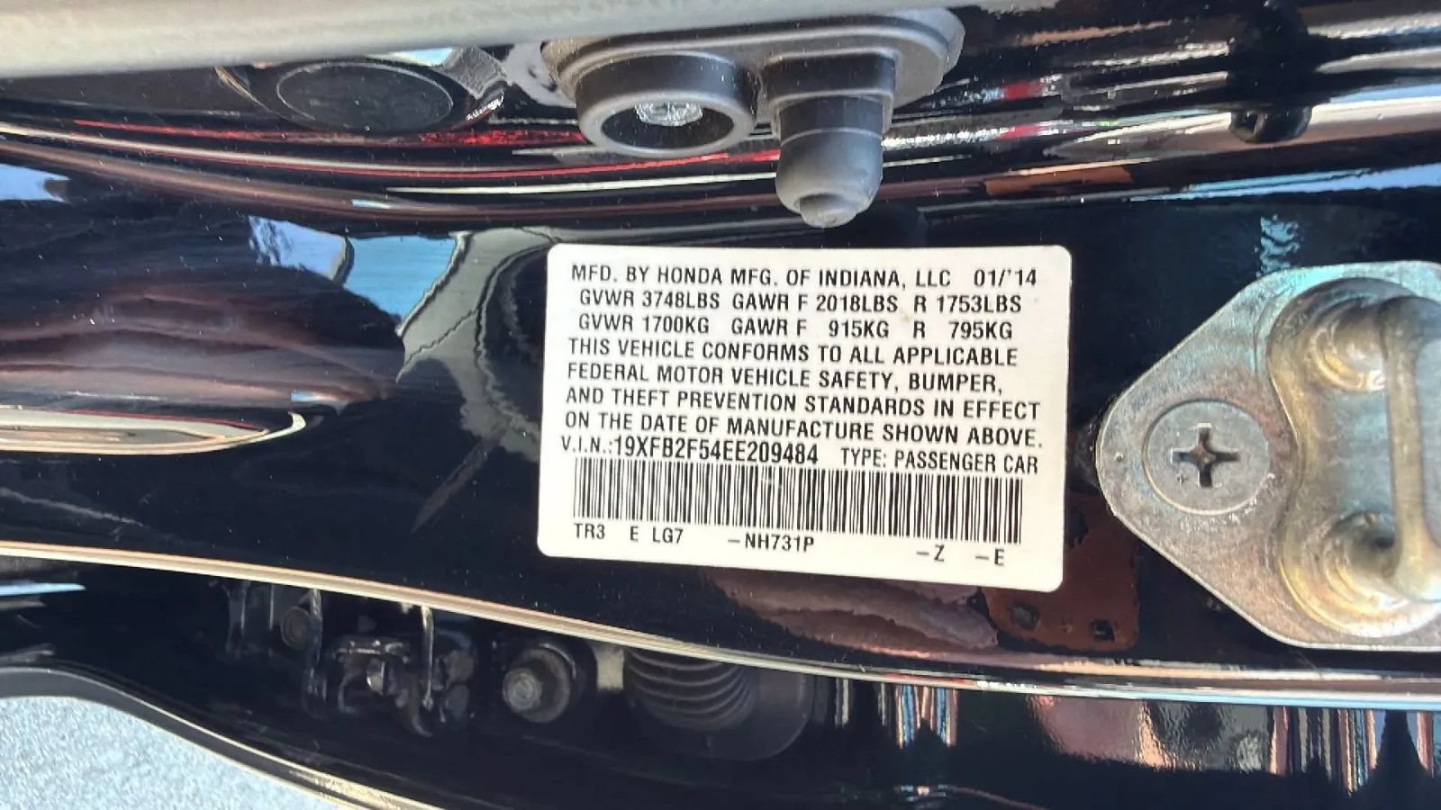 Used 2014 Honda Civic LX image 17