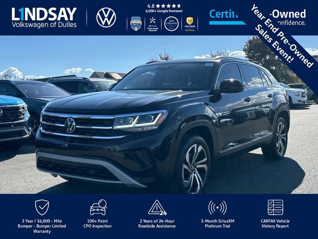 Certified 2020 Volkswagen Atlas Cross Sport SEL Premium image 4