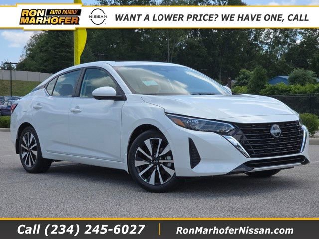 New 2025 Nissan Sentra SV w/ SV Premium Package