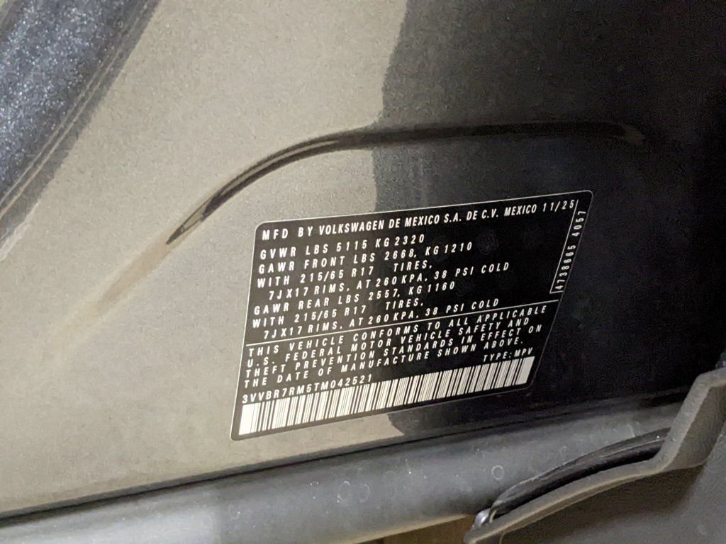 New 2026 Volkswagen Tiguan S AWD/4WD image 30