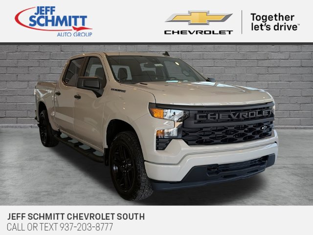 New 2026 Chevrolet Silverado 1500 Custom w/ Turbomax Blackout Package AWD/4WD image 1
