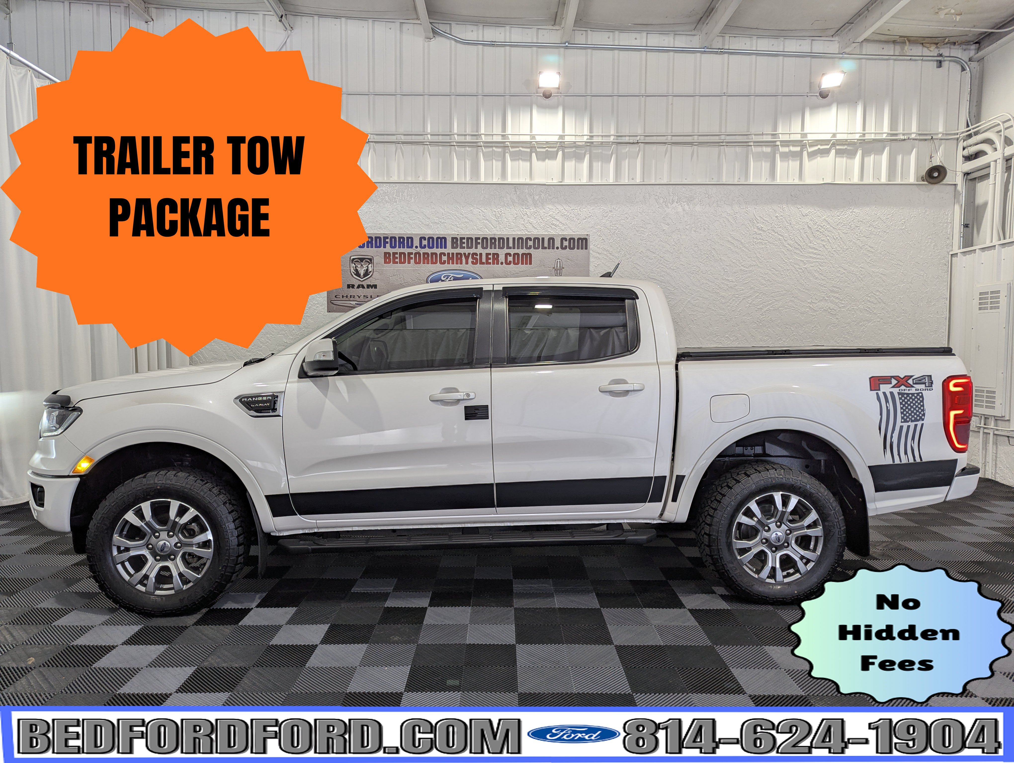 Used 2020 Ford Ranger Lariat w/ FX4 Off-Road Package