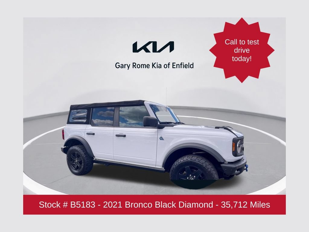 Used 2021 Ford Bronco Black Diamond