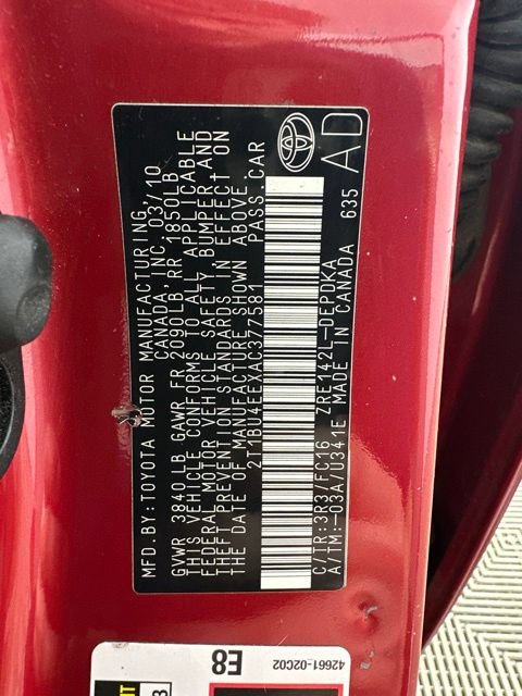 Used 2010 Toyota Corolla LE FWD image 28