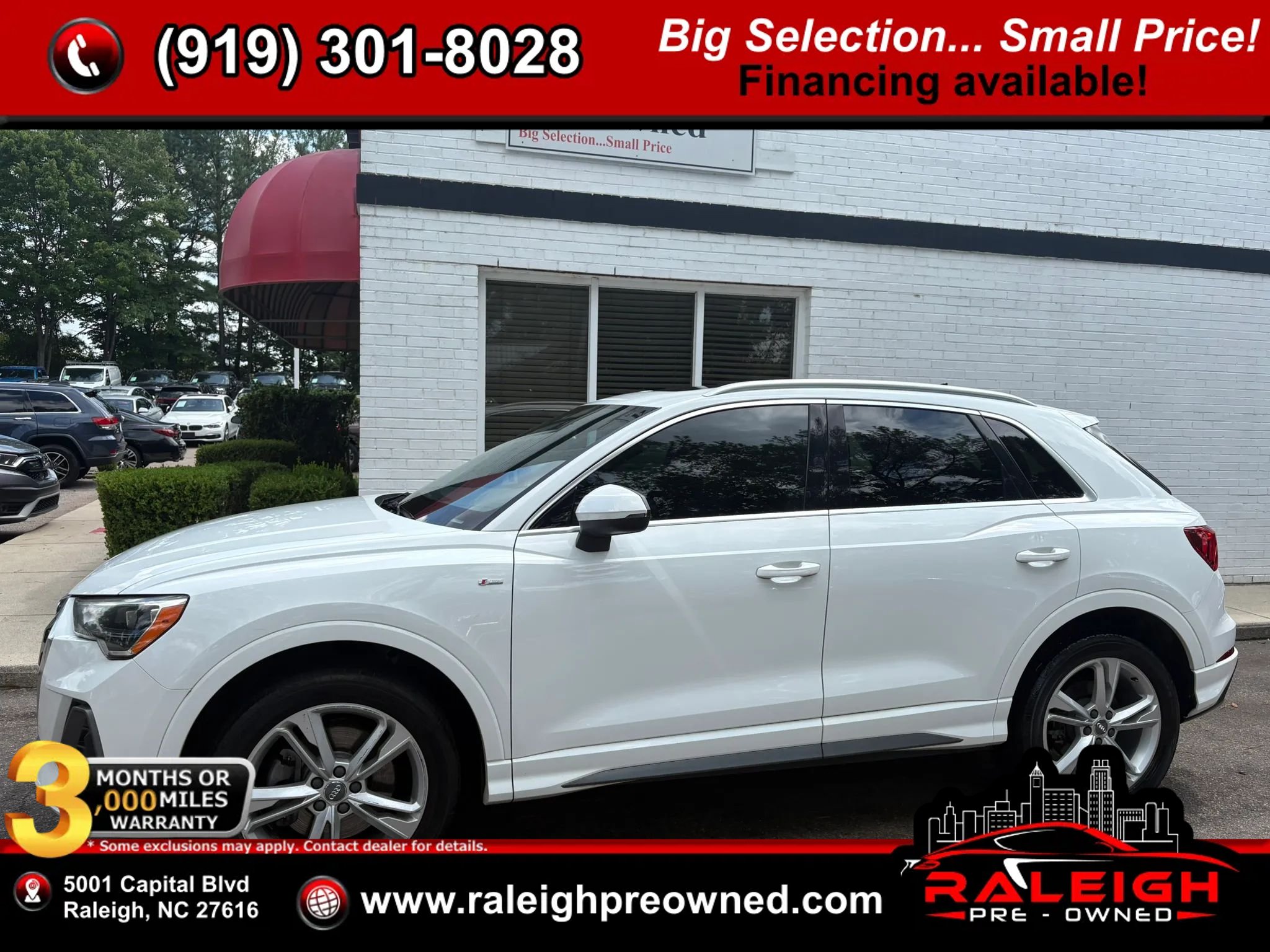 Used 2020 Audi Q3 2.0T Premium w/ Convenience Package AWD/4WD image 1