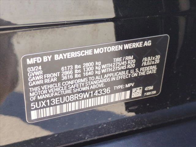 Certified 2024 BMW X5 sDrive40i w/ Parking Assistance Package image 27