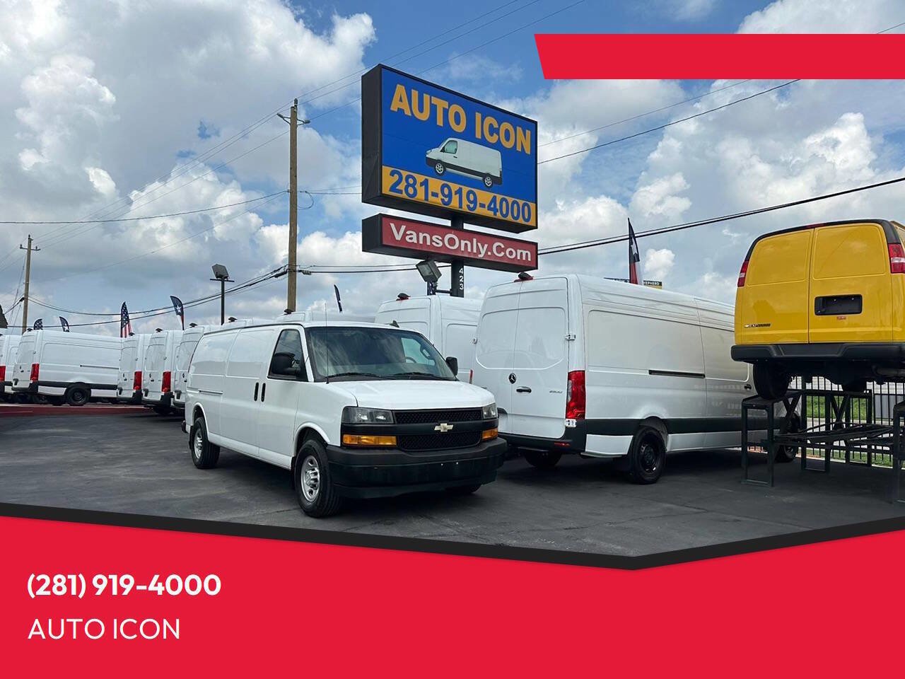 Used 2019 Chevrolet Express 3500 Extended w/ Driver Convenience Package