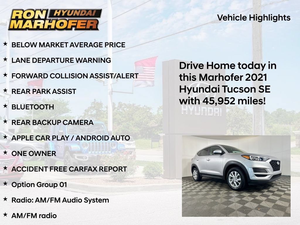 Used 2021 Hyundai Tucson SE FWD image 15