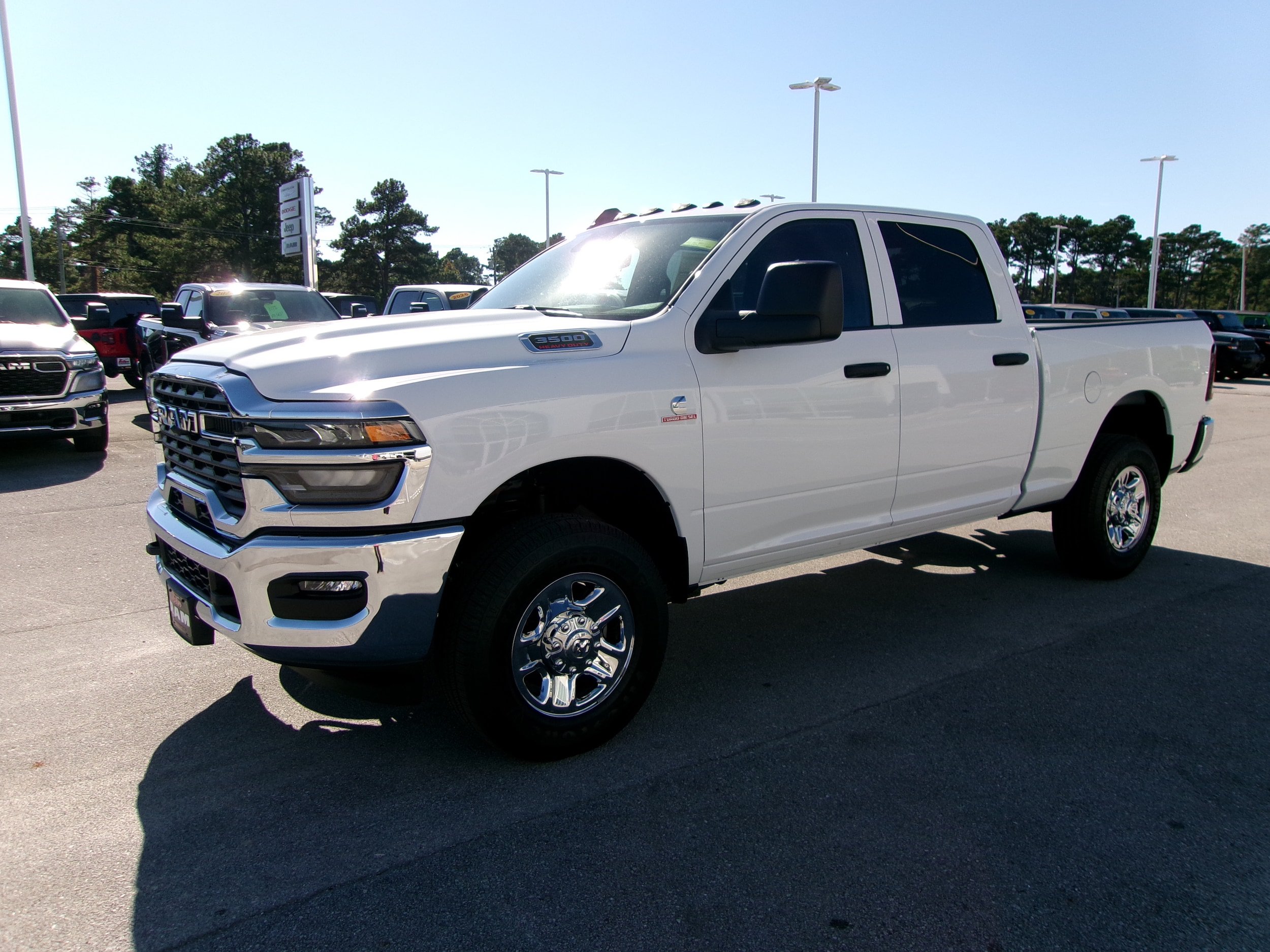 New 2025 RAM 3500 Tradesman w/ Chrome Appearance Group AWD/4WD image 2