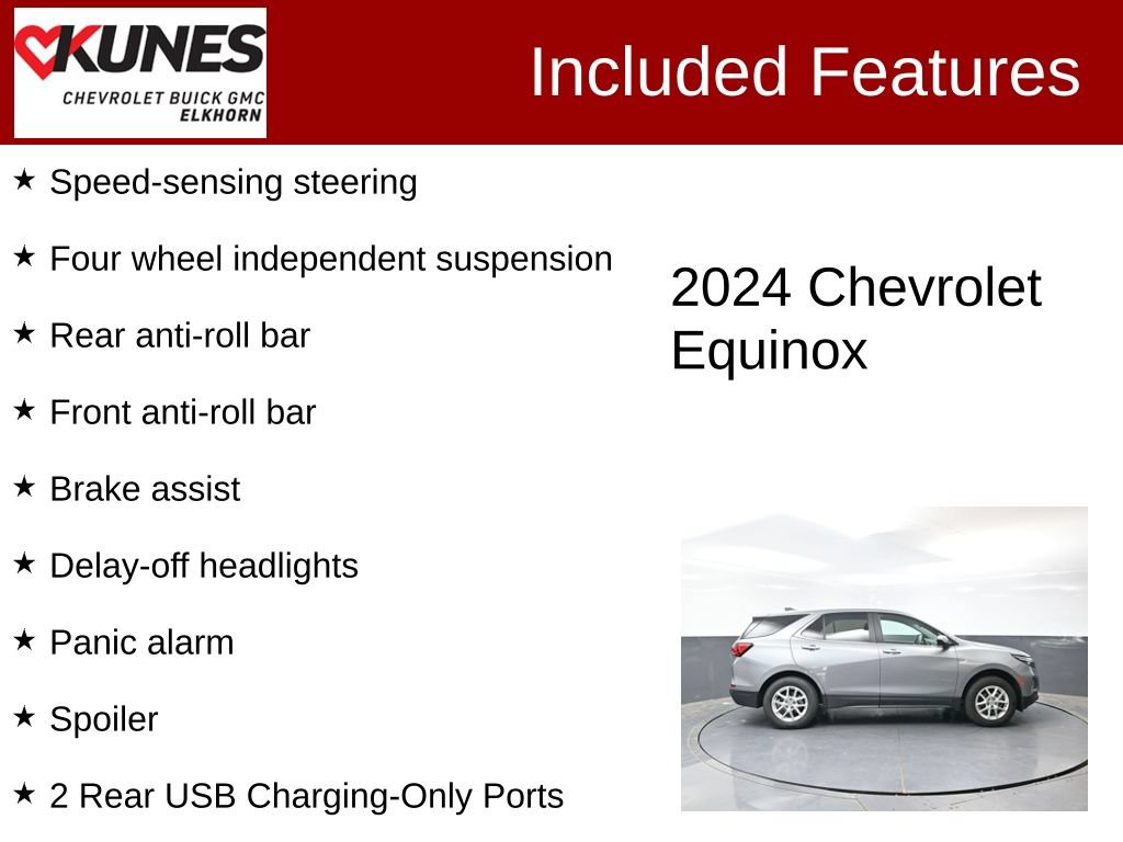 Used 2024 Chevrolet Equinox LT AWD/4WD image 3