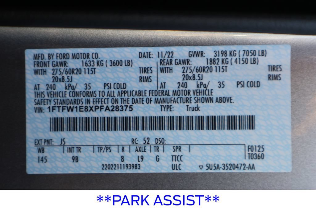 Used 2023 Ford F150 Platinum w/ Equipment Group 701A High AWD/4WD image 48