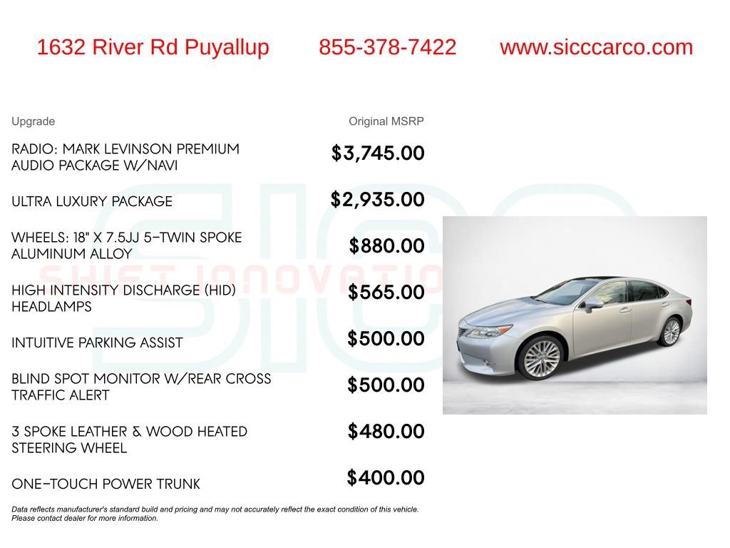 Used 2014 Lexus ES 350 image 5