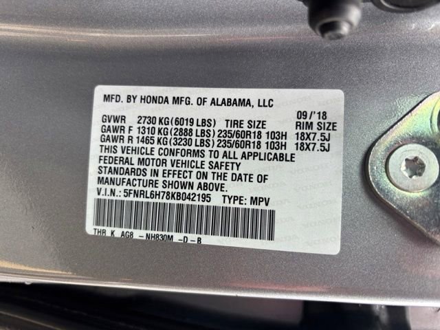 Used 2019 Honda Odyssey EX-L image 35