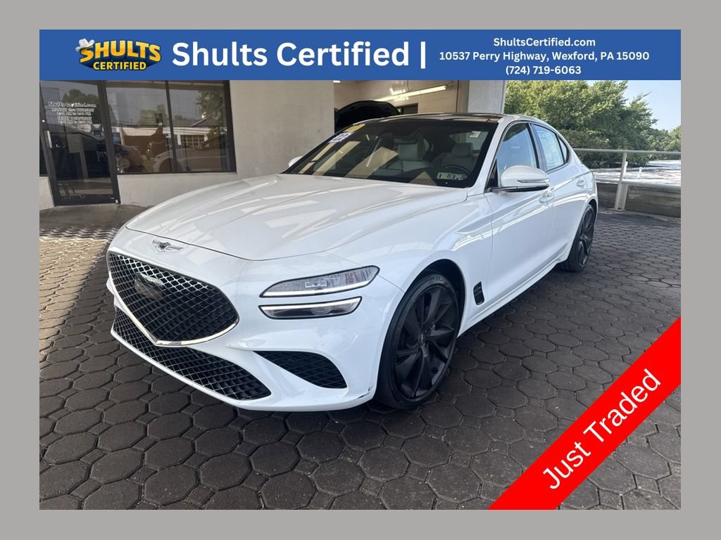 Used 2022 Genesis G70 3.3T w/ Sport Advanced Package