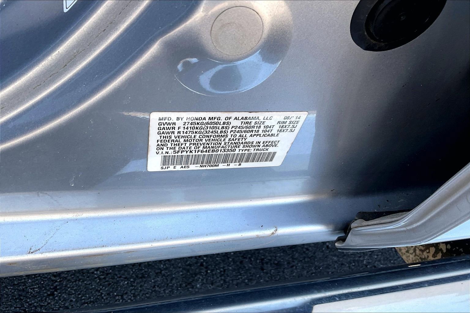 Used 2014 Honda Ridgeline SE image 20