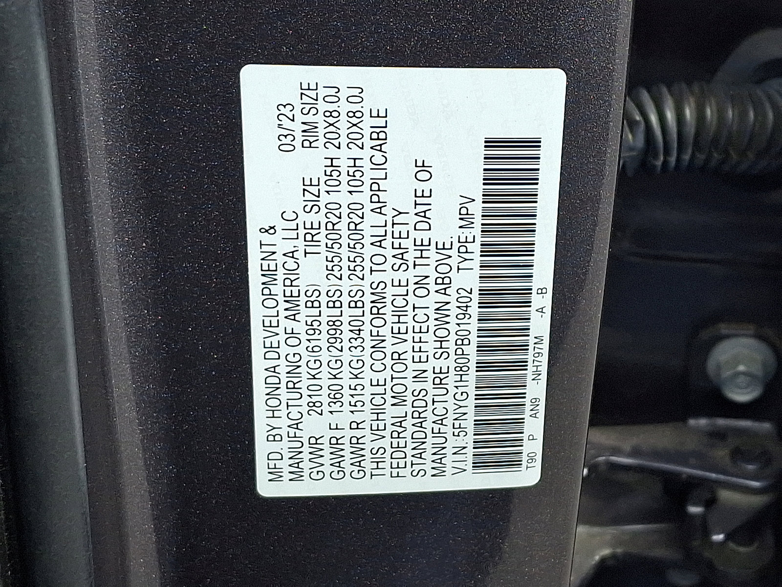 Used 2023 Honda Pilot Elite image 27