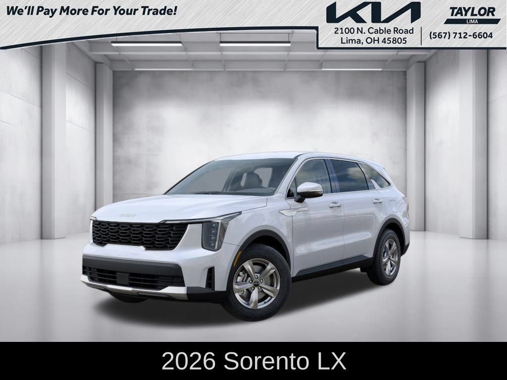New 2026 Kia Sorento LX FWD image 1