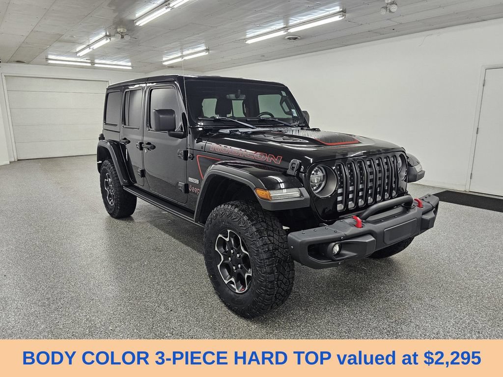 Used 2020 Jeep Wrangler Unlimited Rubicon w/ Quick Order Package 28Y Recon AWD/4WD image 3