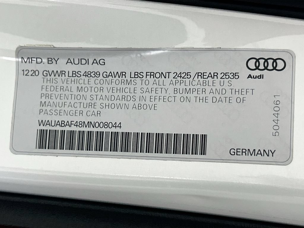 Used 2021 Audi A4 2.0T Premium w/ Convenience Package AWD/4WD image 33