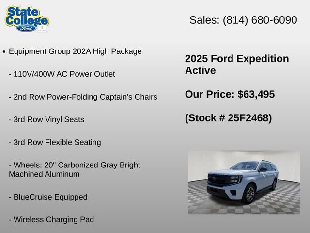 Used 2025 Ford Expedition Active AWD/4WD image 6