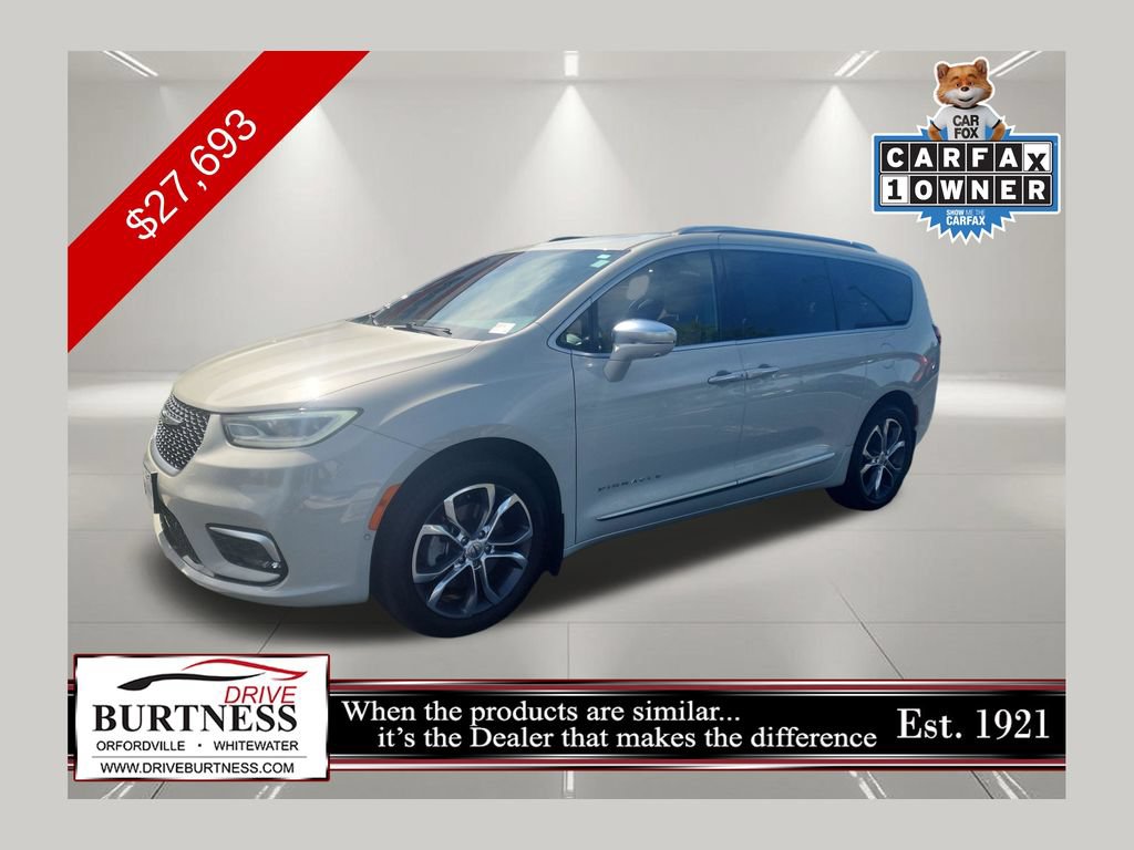 Used 2021 Chrysler Pacifica Pinnacle AWD/4WD image 1