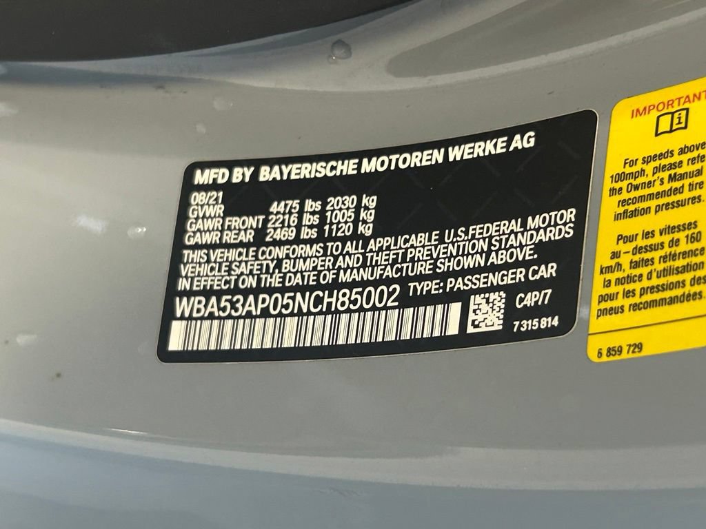 Used 2022 BMW 430i Coupe w/ M Sport Package RWD image 43