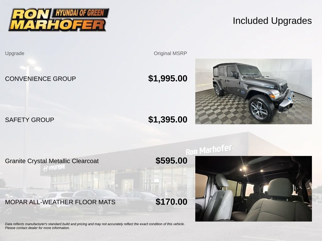 Used 2024 Jeep Wrangler Unlimited w/ Convenience Group AWD/4WD image 6