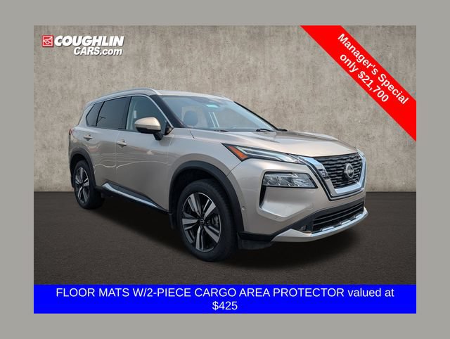 Used 2022 Nissan Rogue Platinum w/ Head-Up Display Package AWD/4WD image 1