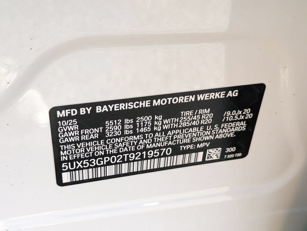 New 2026 BMW X3 xDrive30 w/ Convenience Package AWD/4WD image 28