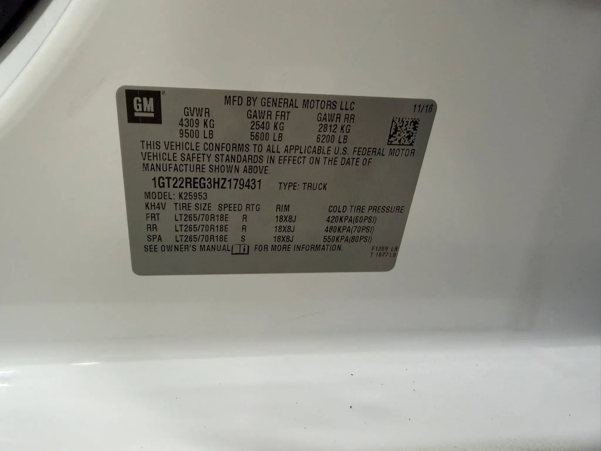 Used 2017 GMC Sierra 2500 4x4 Double Cab w/ Sierra Convenience Package image 69