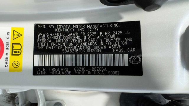 Used 2019 Lexus ES 350 w/ Accessory Package 2 image 36