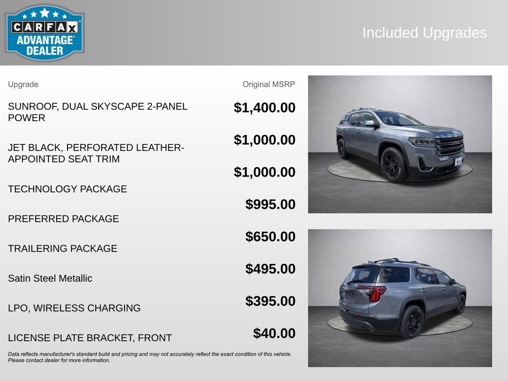Used 2021 GMC Acadia AT4 w/ Technology Package AWD/4WD image 5