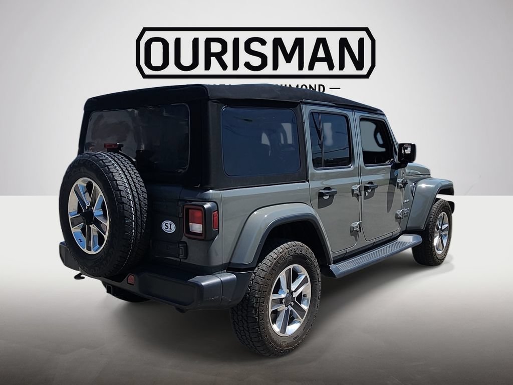 Used 2020 Jeep Wrangler Unlimited Sahara AWD/4WD image 7