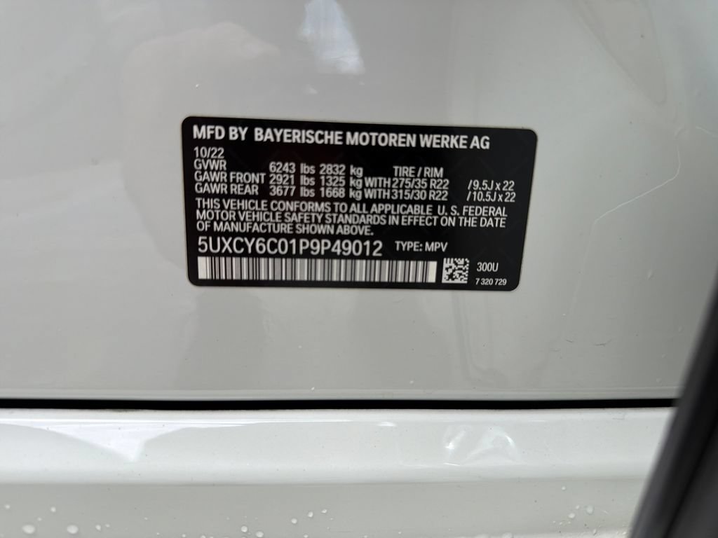 Used 2023 BMW X6 xDrive40i w/ M Sport Package AWD/4WD image 38