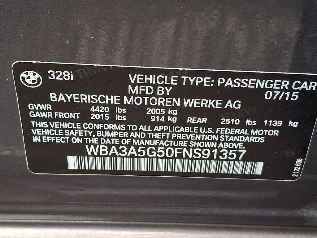 Used 2015 BMW 328i Sedan RWD image 25