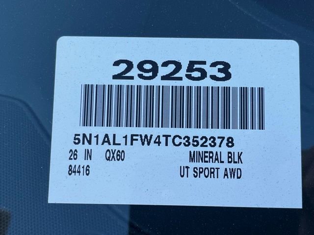 New 2026 INFINITI QX60 Sport w/ Dark Cargo Package image 34