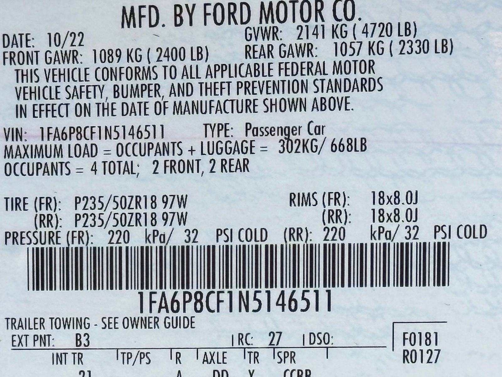 Used 2022 Ford Mustang GT RWD image 46