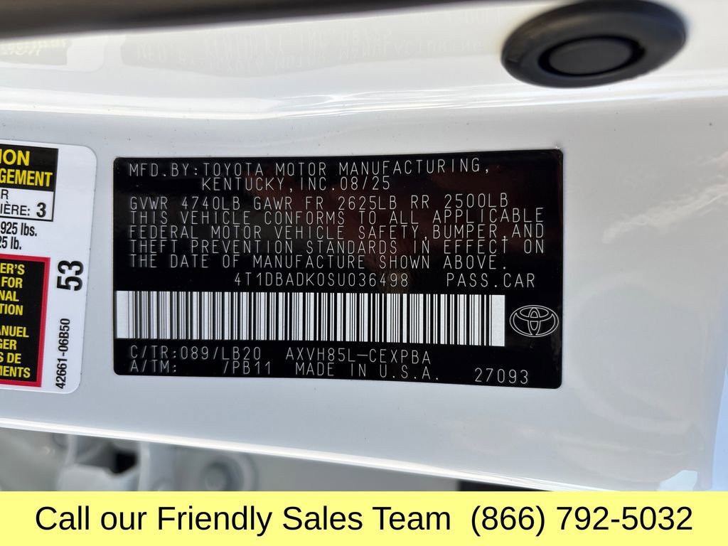 New 2025 Toyota Camry XSE image 26